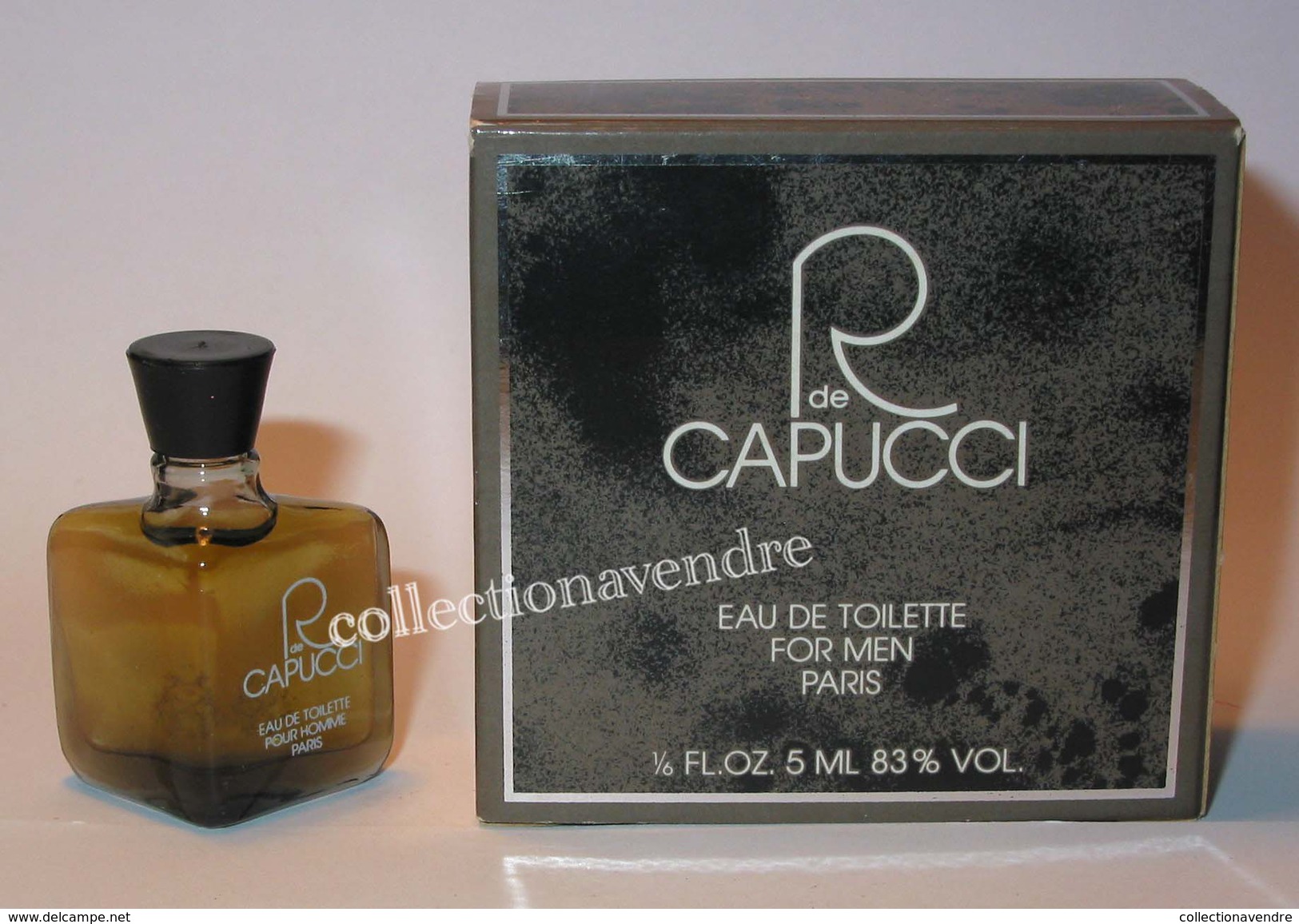 Capucci : R De CAPUCCI Miniature De Collection Eau De Toilette Pour Homme 5 Ml. - Miniatures Men's Fragrances (in Box)