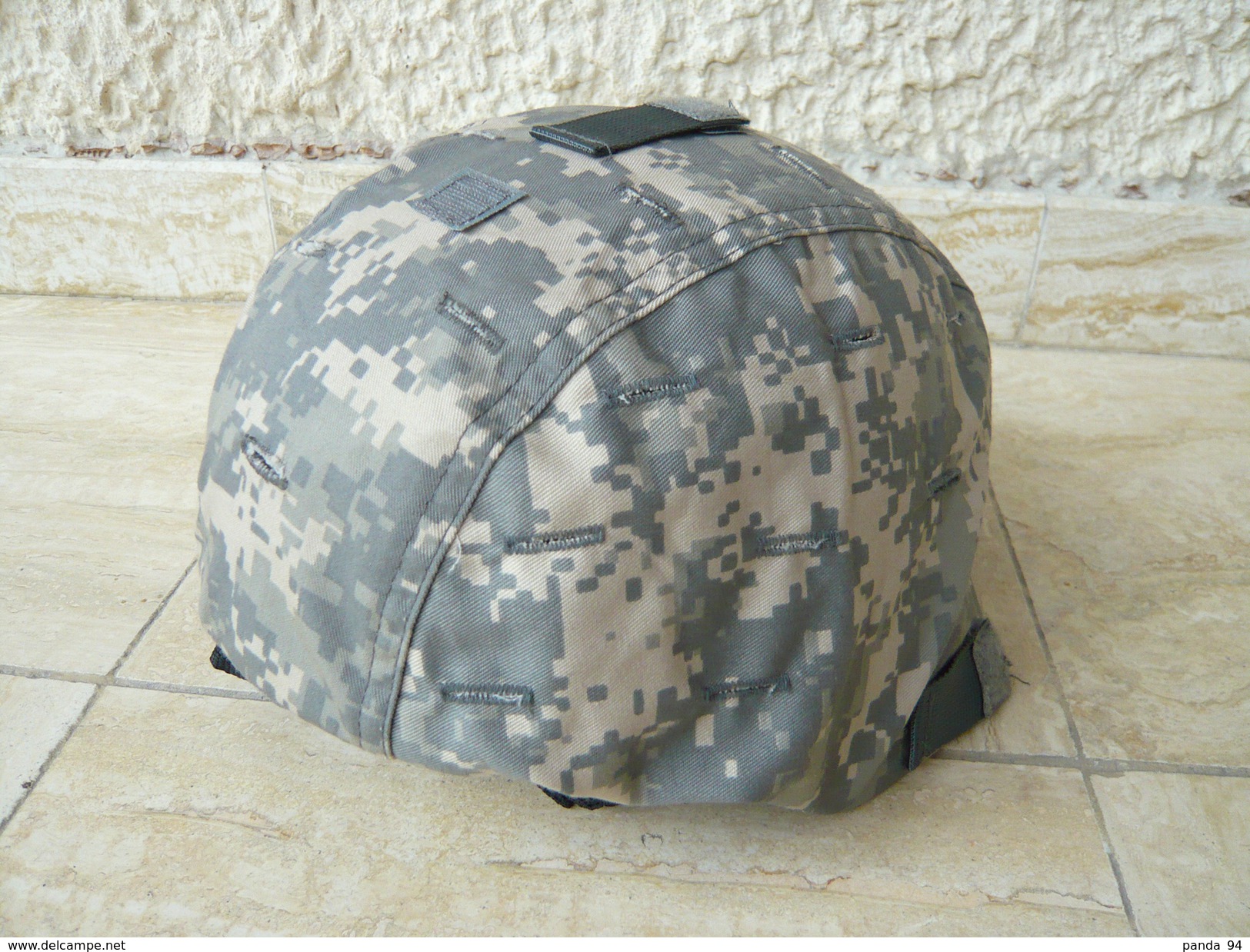 Casque Avec Couvre Casque Camouflage US (propre) - Casques & Coiffures