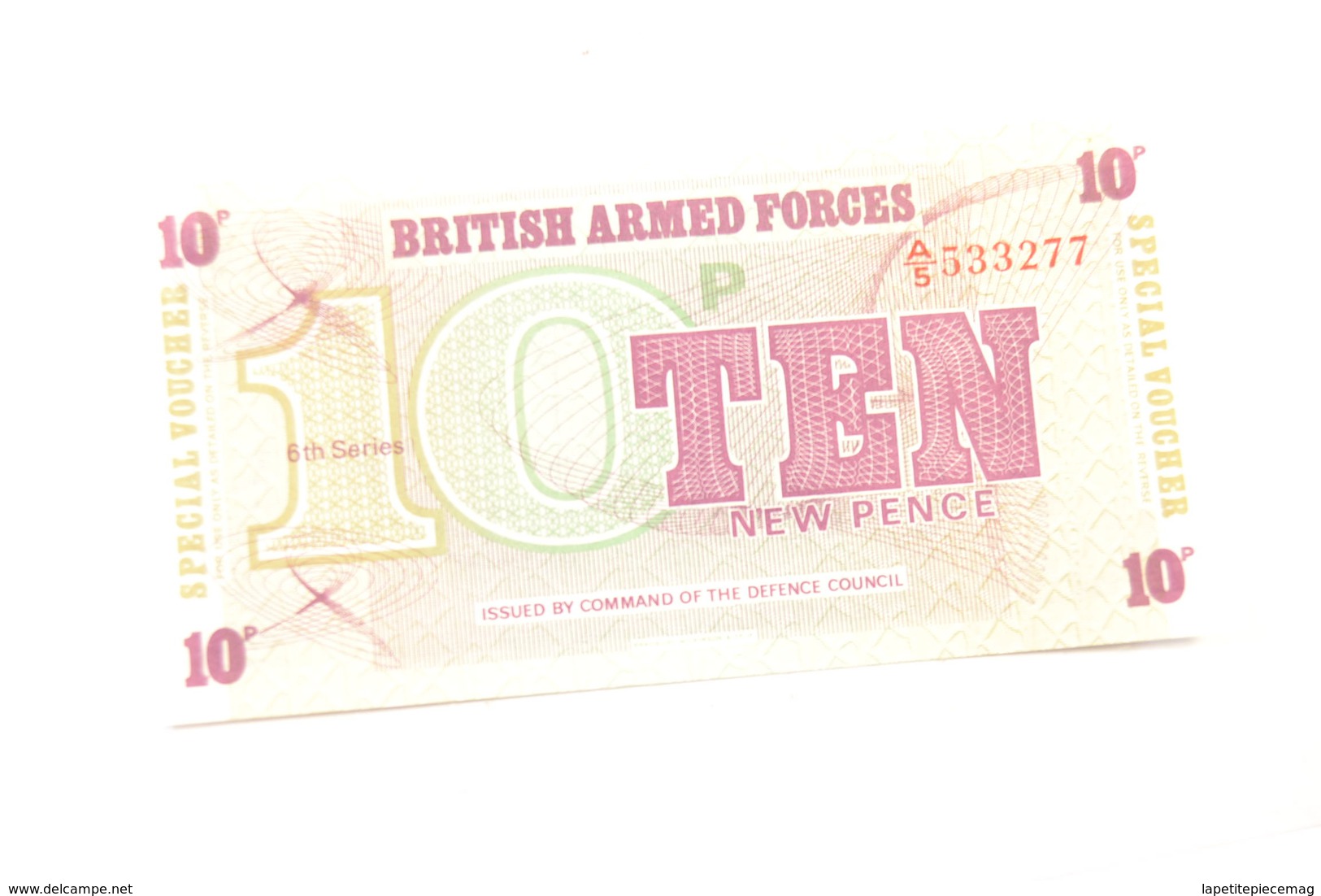 (AR10) Billet De 10 PENCE - BRITISH ARMED FORCES - Altri & Non Classificati