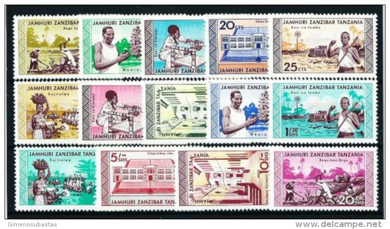 Zanzibar  Nº 328/41 Nuevo - Zanzibar (1963-1968)