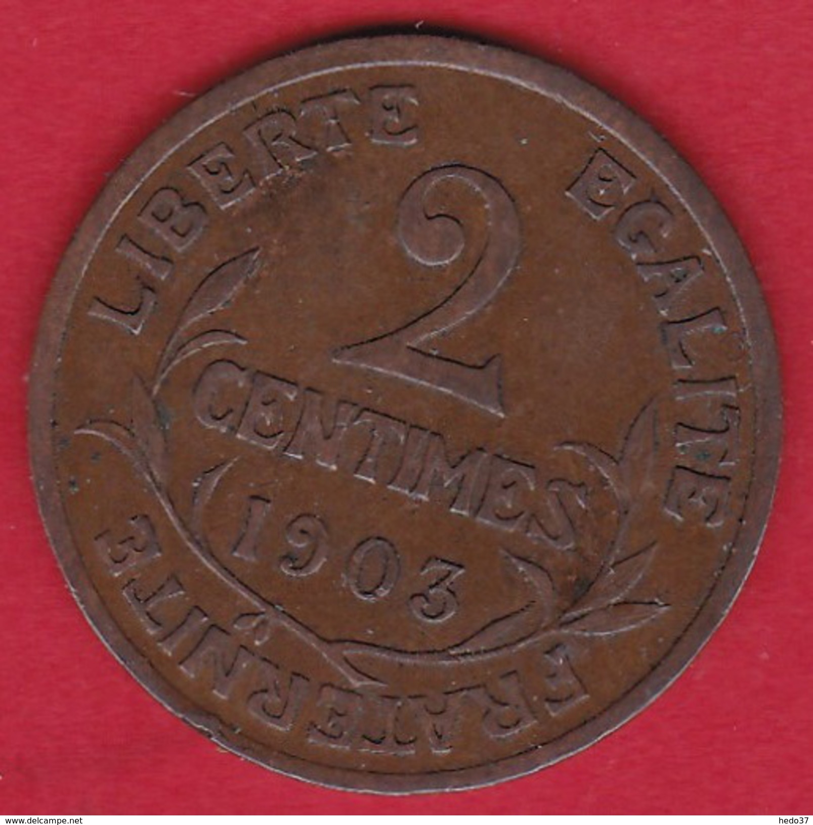 France 2 Centimes 1903 - Other & Unclassified