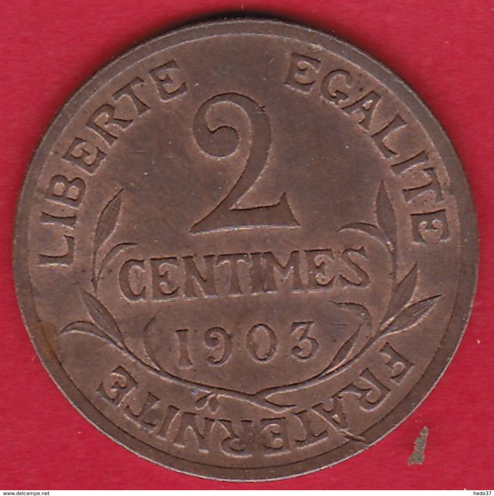 France 2 Centimes 1903 - Other & Unclassified