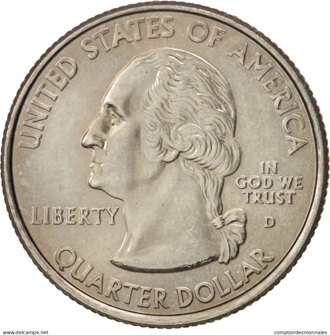 Monnaie, États-Unis, Quarter, 2007, U.S. Mint, Denver, SUP, Copper-Nickel Clad - 1999-2009: State Quarters