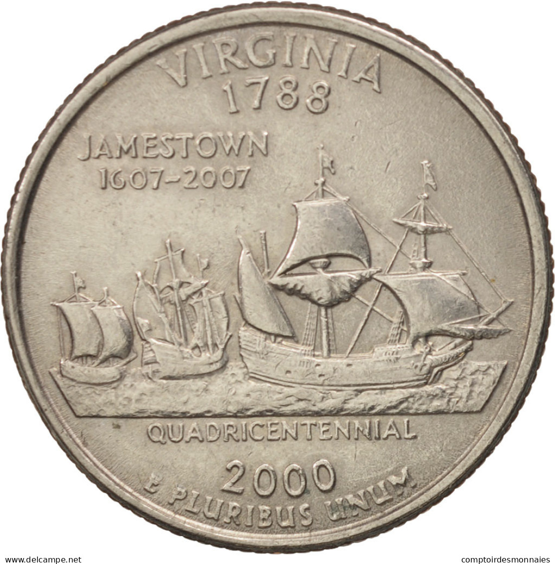 Monnaie, États-Unis, Quarter, 2000, U.S. Mint, Philadelphie, SUP, Copper-Nickel - 1999-2009: State Quarters