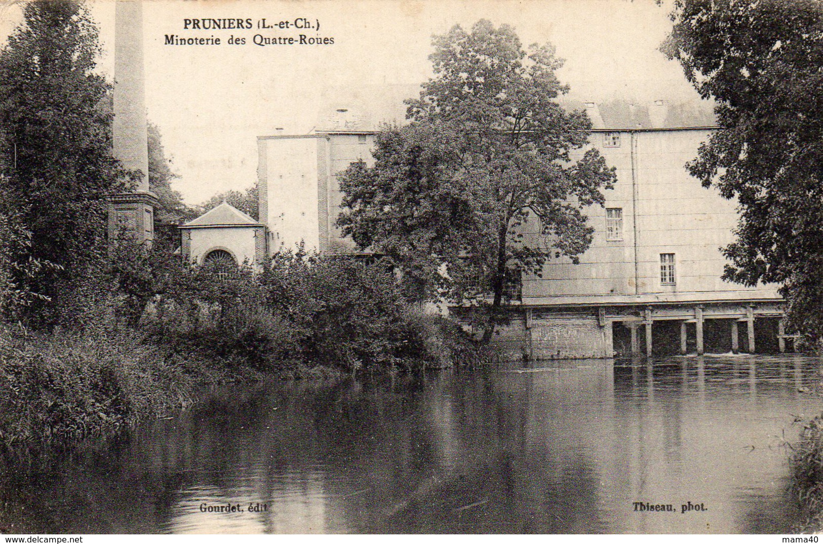 CPA DE 1916 - 41 - PRUNIERS - MINOTERIE DES QUATRE-ROUES - Autres & Non Classés