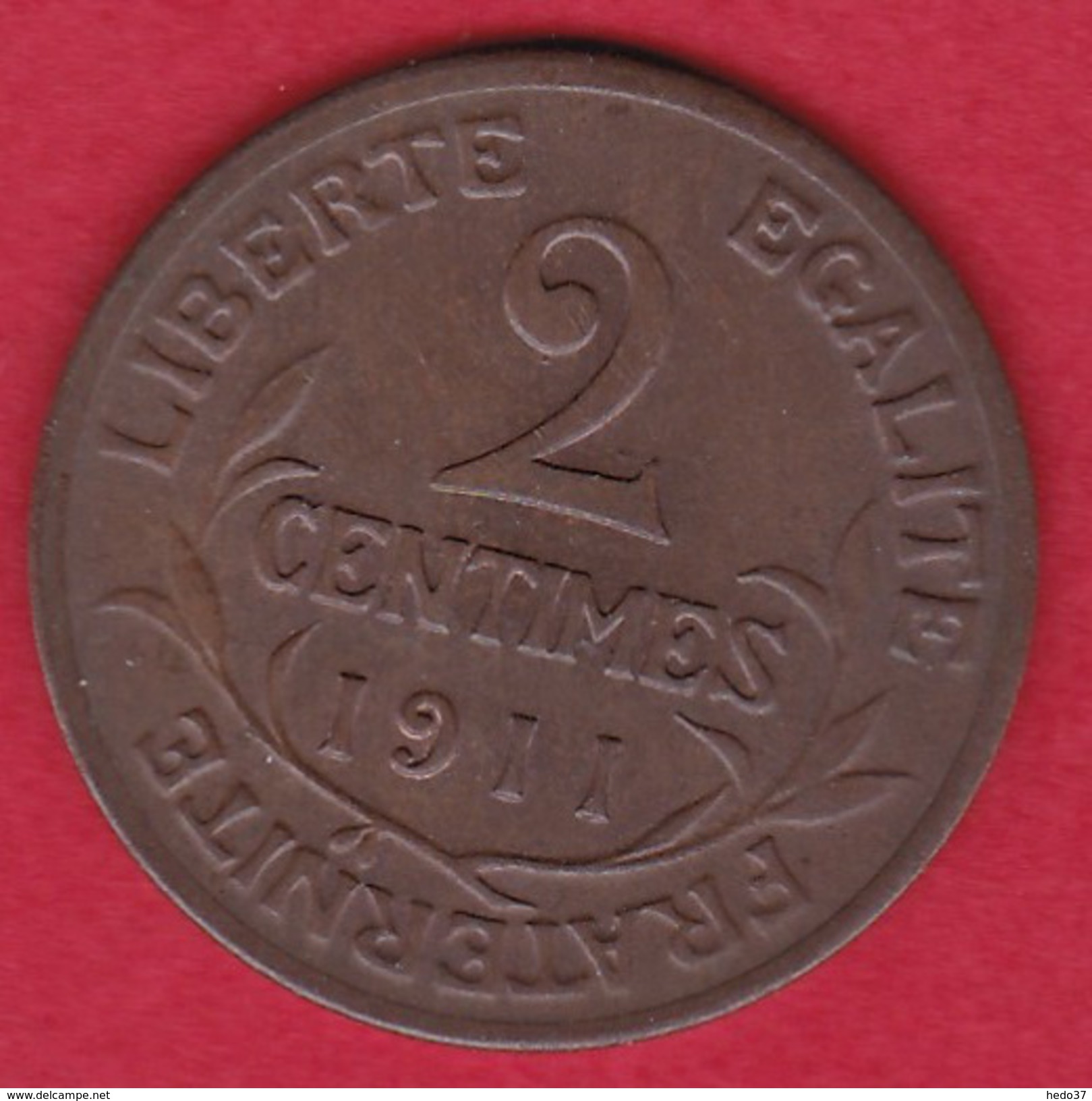 France 2 Centimes 1911 - Altri & Non Classificati