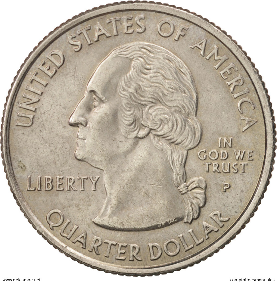 Monnaie, États-Unis, Quarter, 2002, U.S. Mint, Philadelphie, SUP, Copper-Nickel - 1999-2009: State Quarters