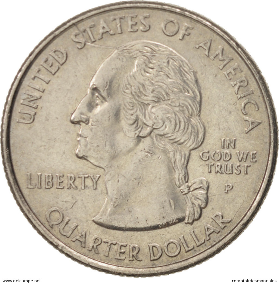 Monnaie, États-Unis, Quarter, 2002, U.S. Mint, Philadelphie, SUP, Copper-Nickel - 1999-2009: State Quarters