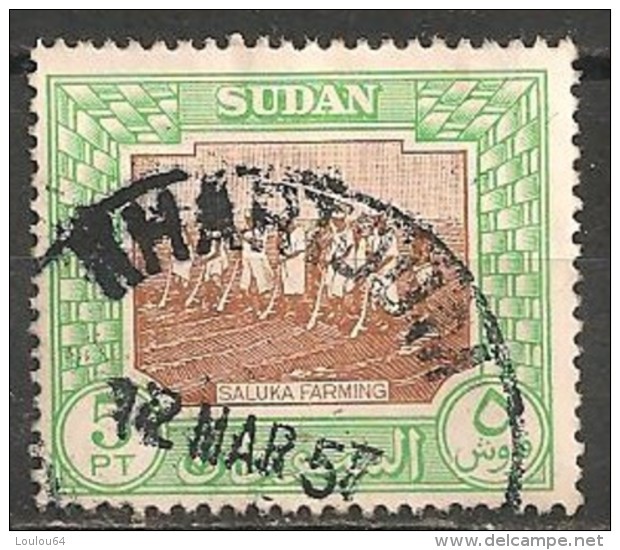 Timbres - Afrique - Soudan - 1957 - 5 PT - - Soudan (1954-...)