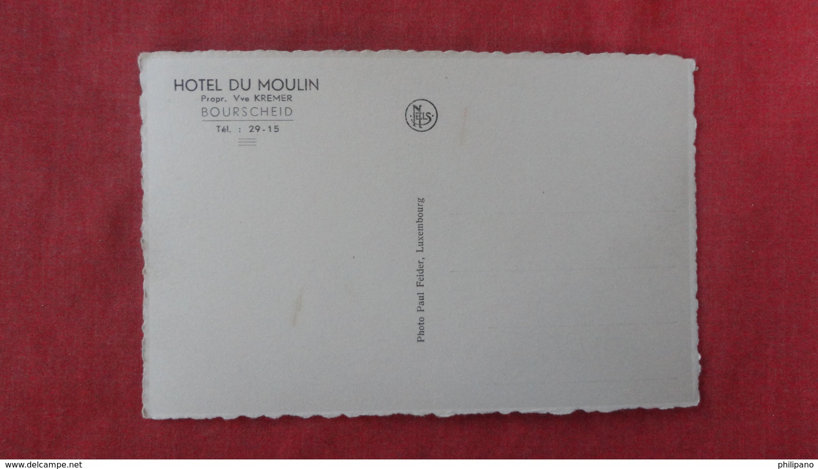 Luxembourg > Bourscheid Hotel Du Moulin-------ref 2401 - Bourscheid