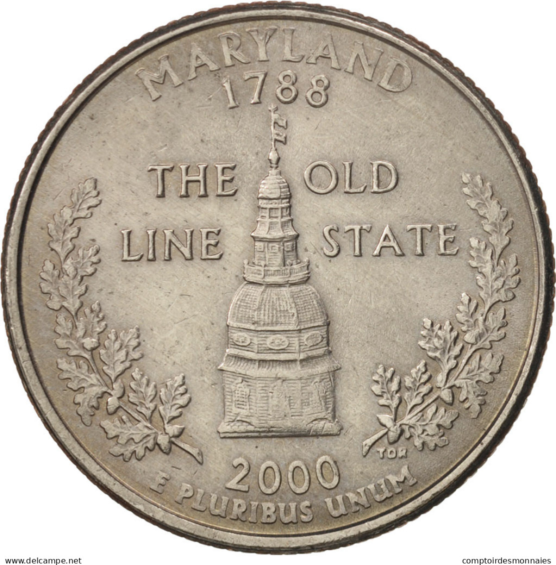 Monnaie, États-Unis, Quarter, 2000, U.S. Mint, Philadelphie, SUP, Copper-Nickel - 1999-2009: State Quarters