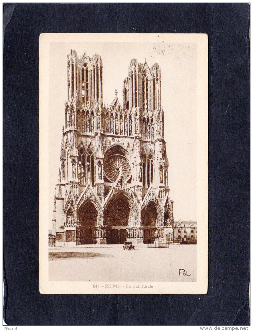 65809  Francia,   Reims,  La Cathedrale,  VGSB - Reims