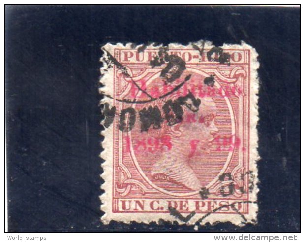 PUERTO RICO 1898 O - Porto Rico