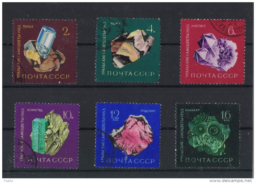 JP190    Russia,CCCP  1963 Minerali, Minéraux, Minerals - Minerals