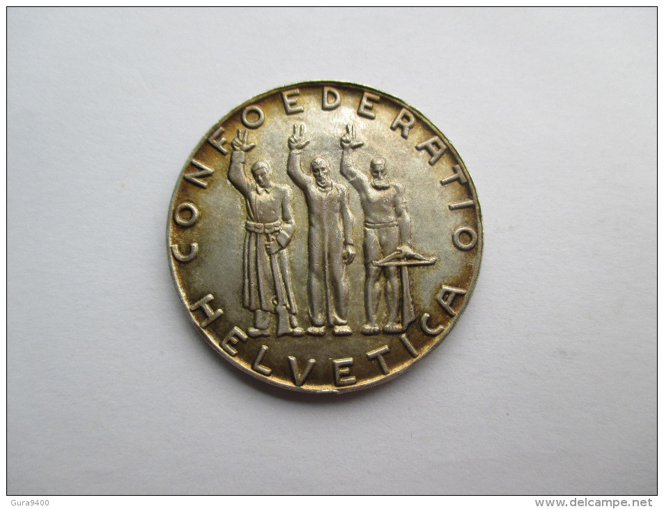 Switzerland, 5 Francs, 1941 Anniversary Of Confederation - Andere & Zonder Classificatie