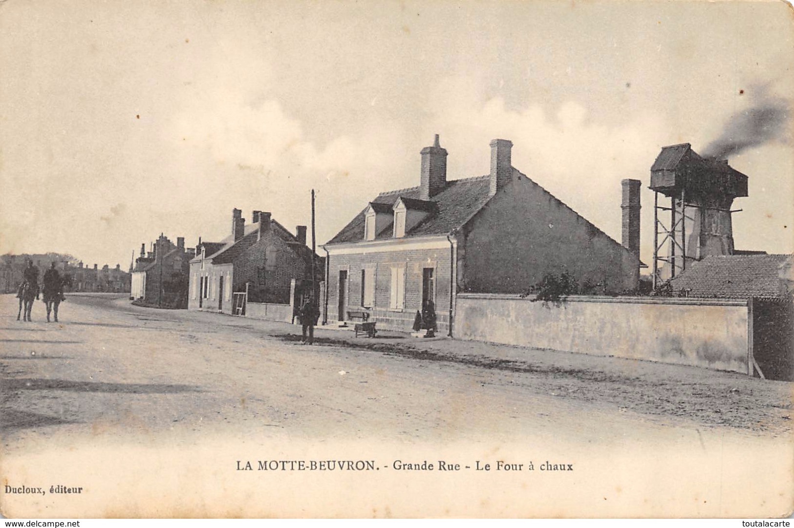 CPA 41 LAMOTTE BEUVRON GRANDE LE FOUR A CHAUX  Dos Simple - Lamotte Beuvron