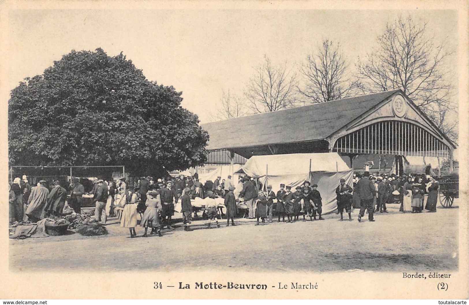 CPA 41 LAMOTTE BEUVRON LE MARCHE - Lamotte Beuvron