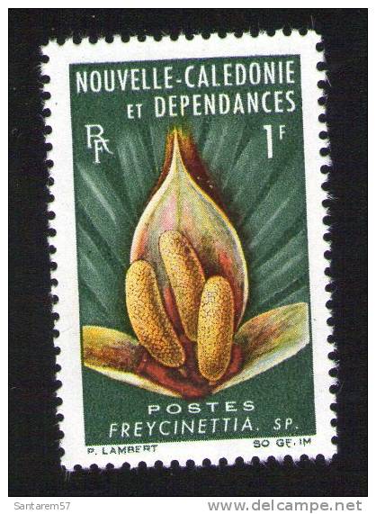Nouvelle Calédonie 1964 Neuf Avec Gomme D´origine With Fresh Gum Plante Freycinettia - Usados