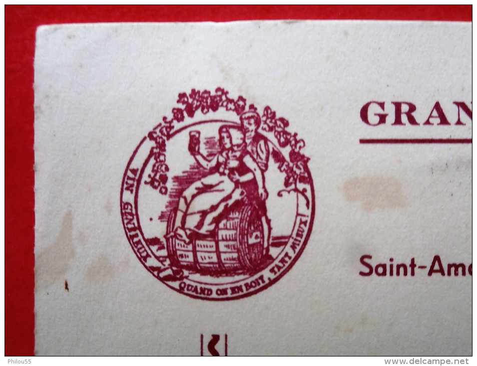 69 JULIENAS GAEC De VAUX Tarif 2 Volets   1980   Beaujolais, Julienas, Saint-Amour - Publicités