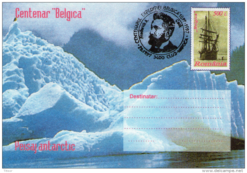 Antarctica, Belgica 100 Years. Fr. Cook - Polareshiffe & Eisbrecher