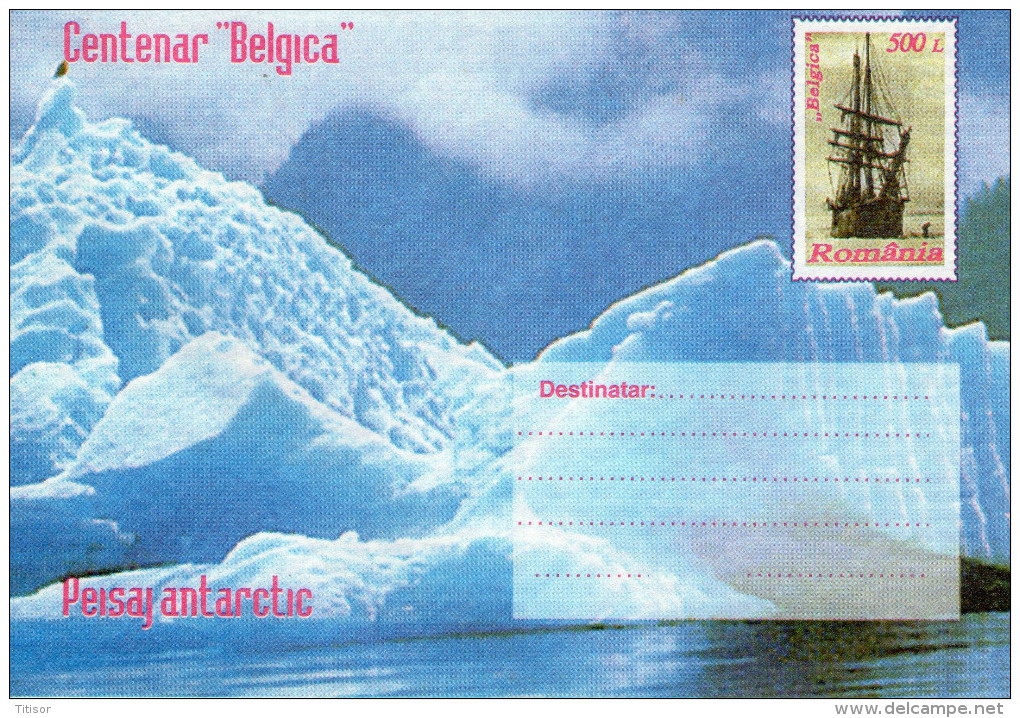 Antarctica, Belgica 100 Years. - Navires & Brise-glace