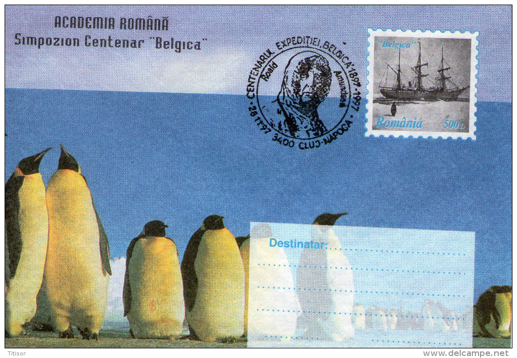 Antarctica, Belgica 100 Years. Roald Amundsen - Polar Ships & Icebreakers