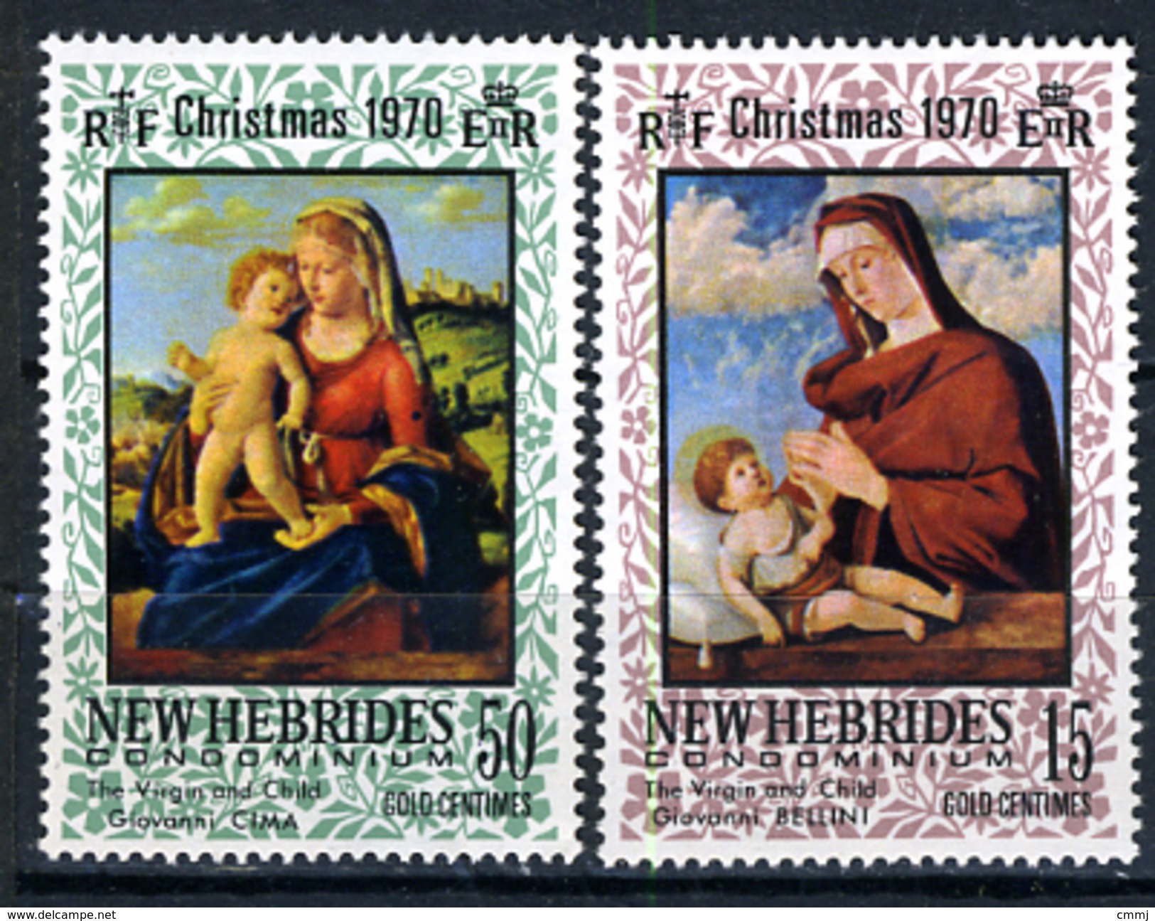 1970 - NEW HEBRIDES - Catg.. Mi. 297/298 - NH - (SRA3010.C0) - Neufs