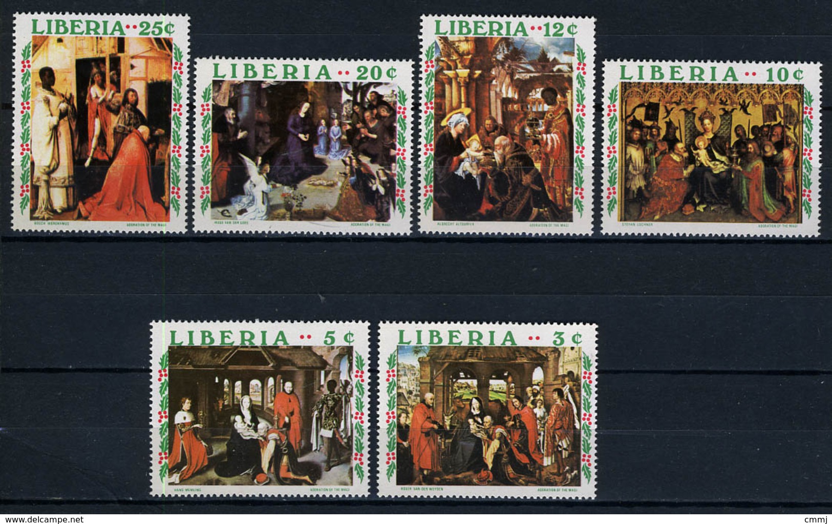 1970 - LIBERIA - Catg.. Mi. 762/767 + Block 53 - NH - (SRA3010.C0) - Cook