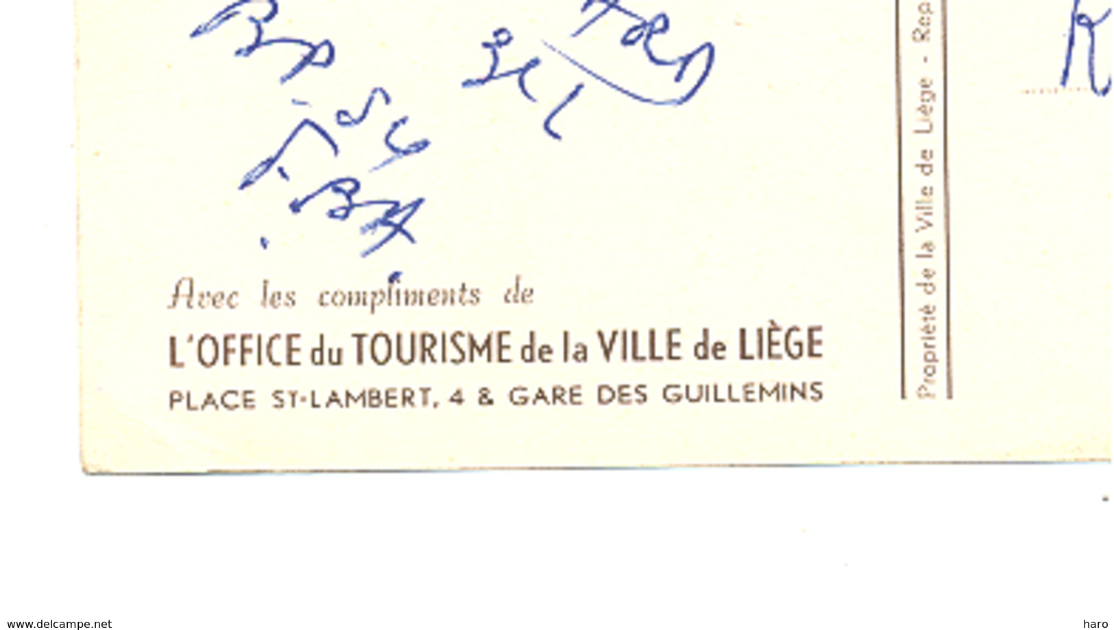 Dessin - Pont De Fragnée - Edition De L' Office Du Tourisme  De La Ville De Liège - 1955 (lau) - Liege