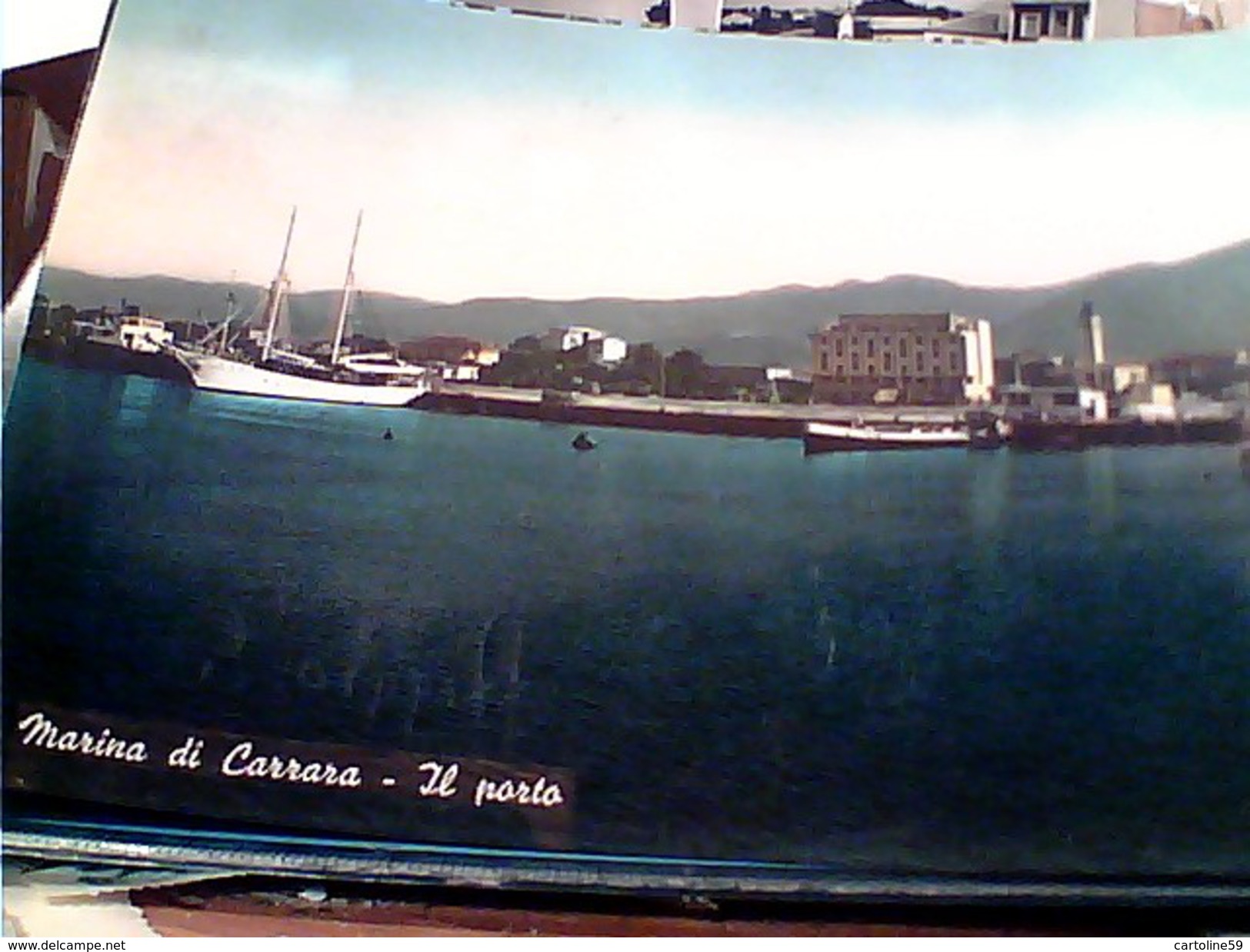 MARINA DI CARRARA PORTO NAVE SHIP  YACHT  VB1958 FU8279 - Carrara