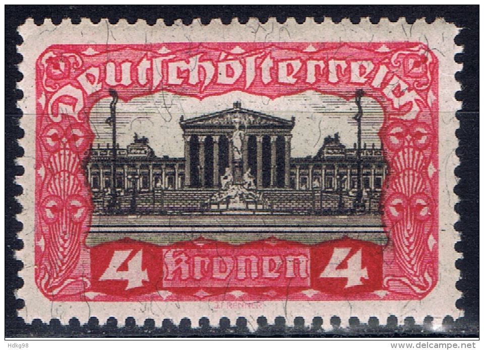 A+ Österreich 1919 Mi 287 Mnh Parlament - Unused Stamps