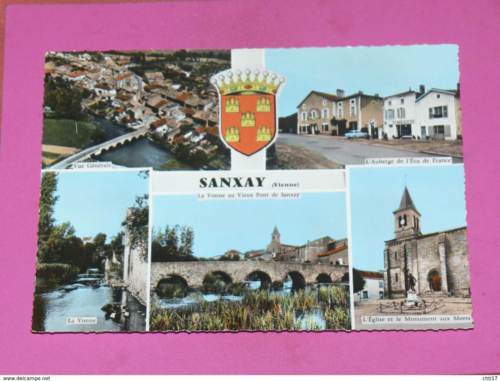 SANXAY / ARDT POITIERS    1950    MULTI VUES    FORMAT  10X15 Cm - Autres & Non Classés