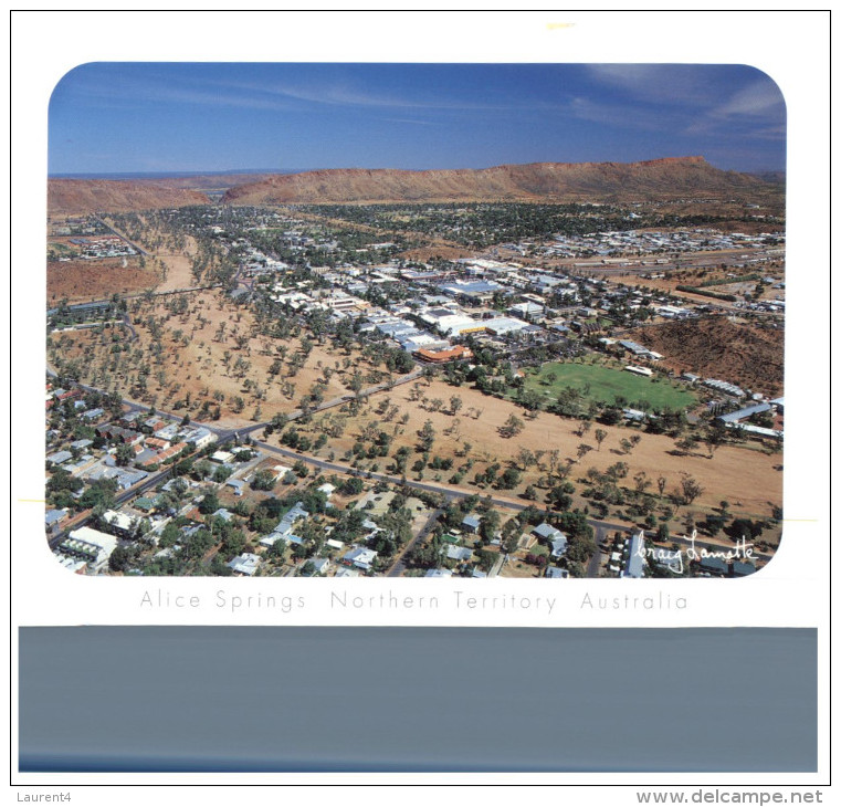 (461) Autralia - NT - Alice Springs City + Stadium Green - Alice Springs