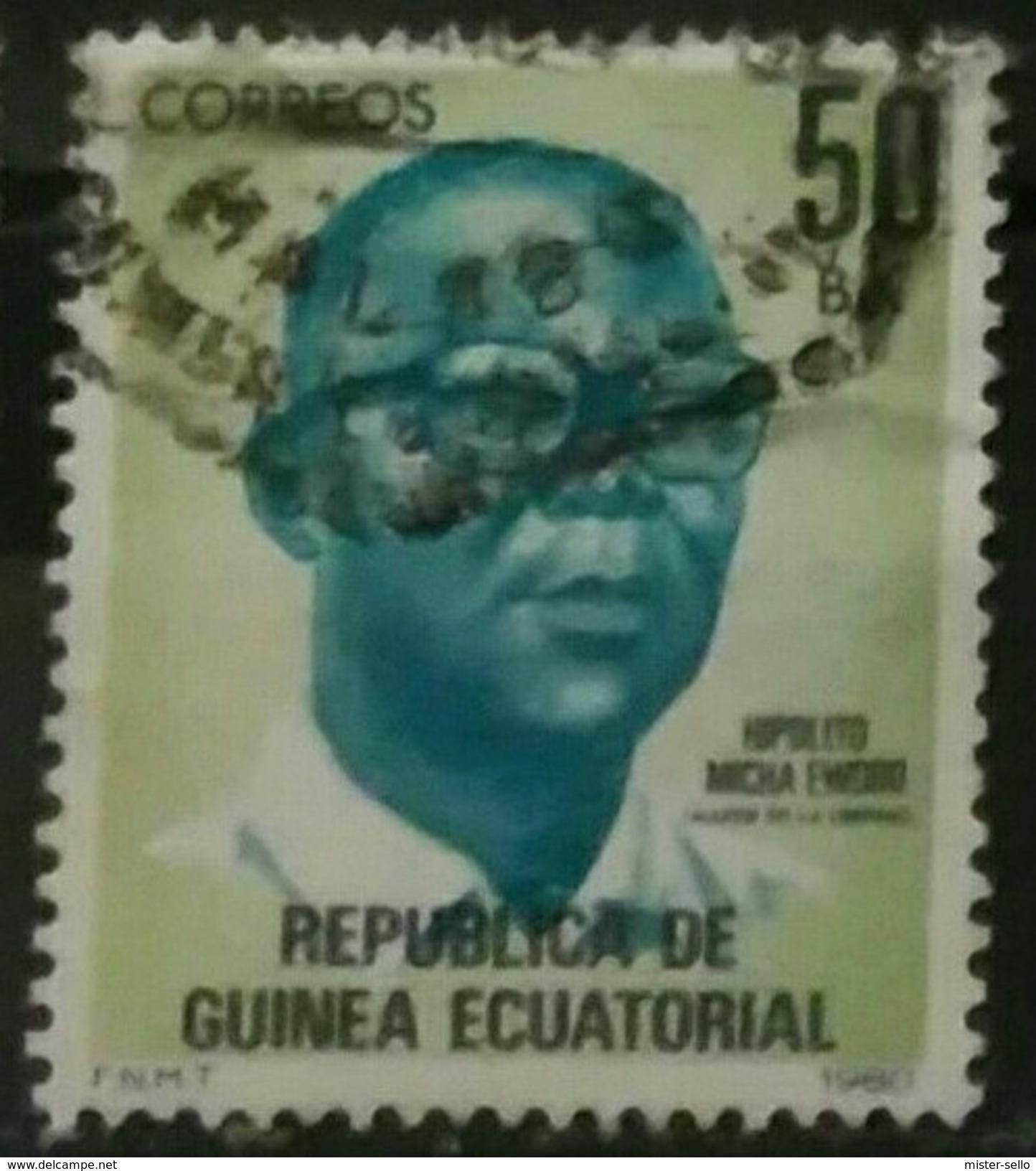 GUINEA ECUATORIAL 1980 Héroes Nacionales. USADO - USED. - Spanish Guinea