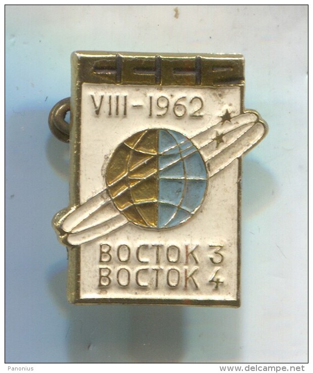 Space Cosmos Spaceship Programe, VOSTOK 1962 - Russian ( USSR ), Vintage Pin Badge, Abzeichen - Espacio