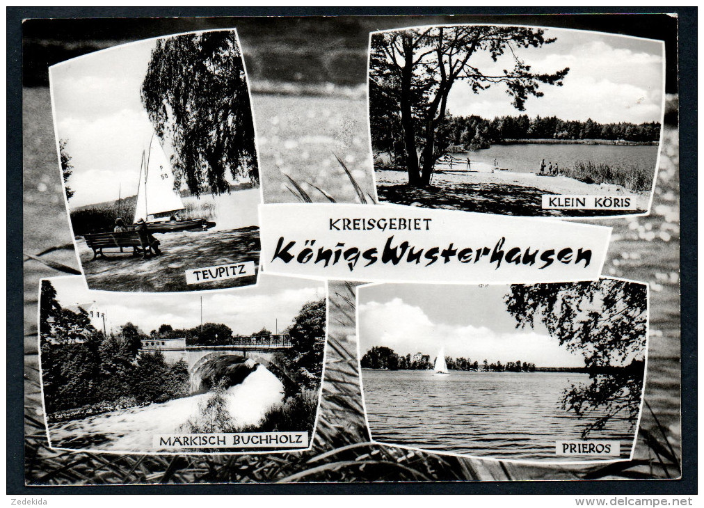 7923 - Alte MBK Ansichtskarte - Königs Wusterhausen - Rotophot - N. Gel - 1965 - Königs-Wusterhausen