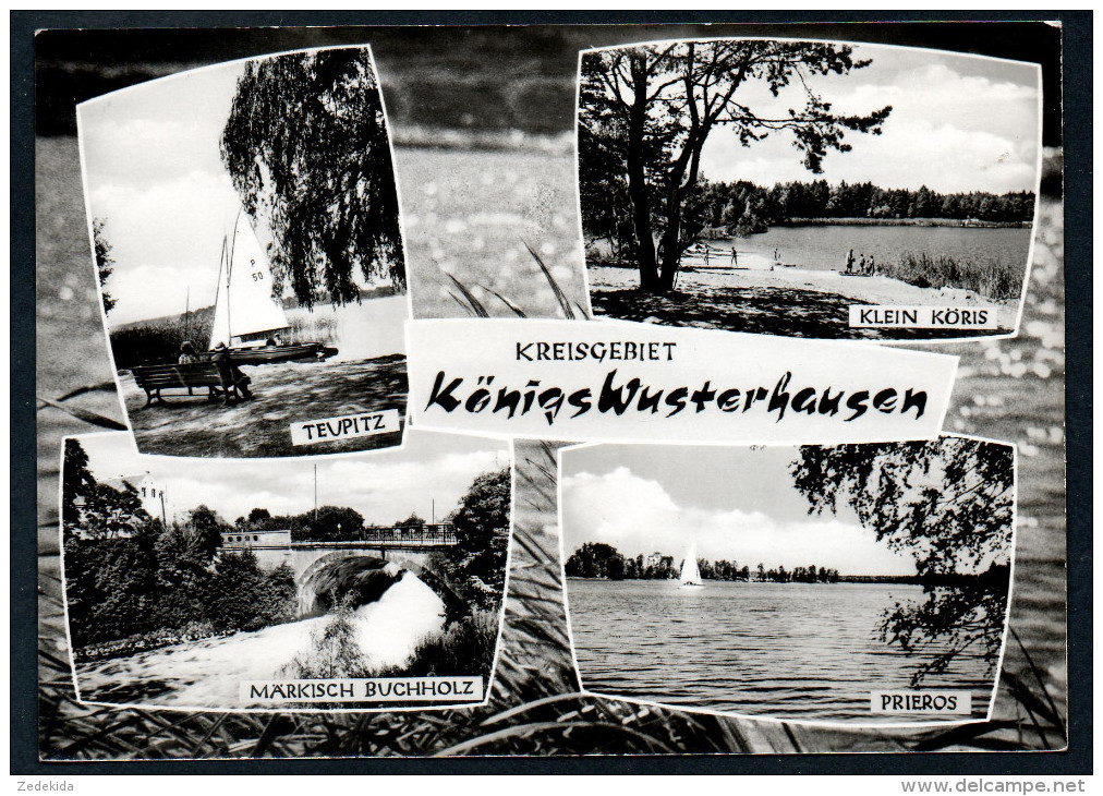 7923 - Alte MBK Ansichtskarte - Königs Wusterhausen - Rotophot - N. Gel - 1965 - Koenigs-Wusterhausen