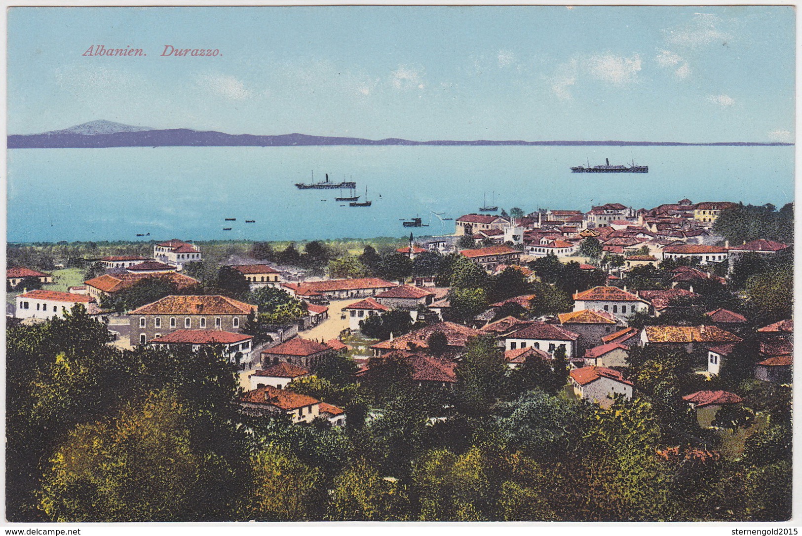 Albania - Durrës, Durazzo 1914 - Albanie