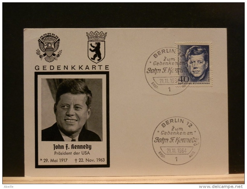 64/464  CP  ALLEMAGNE - Kennedy (John F.)