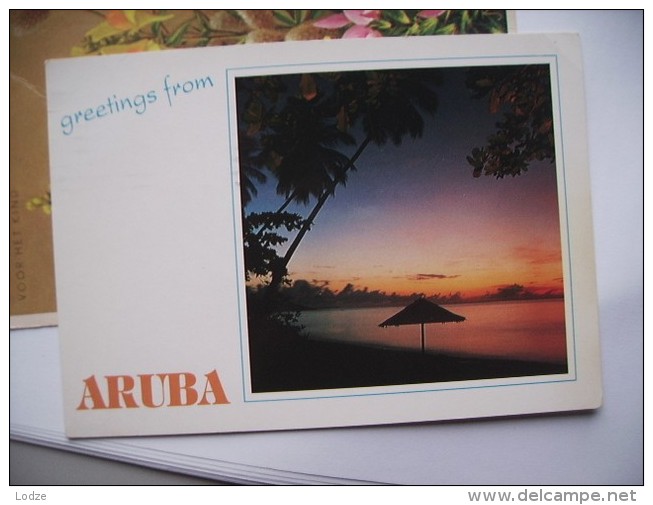 Aruba N.W.I. With Greetings - Aruba