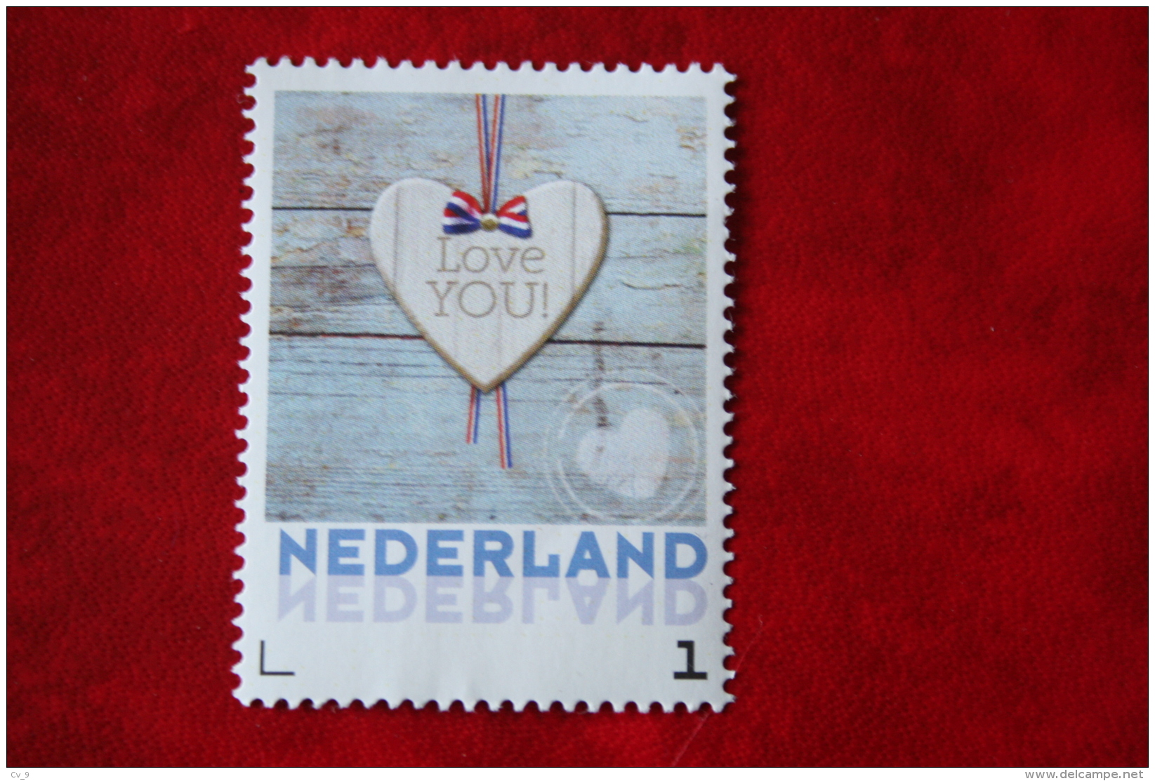 Love You Heart Hart HALLMARK Persoonlijke Postzegel POSTFRIS / MNH ** NEDERLAND / NIEDERLANDE - Timbres Personnalisés