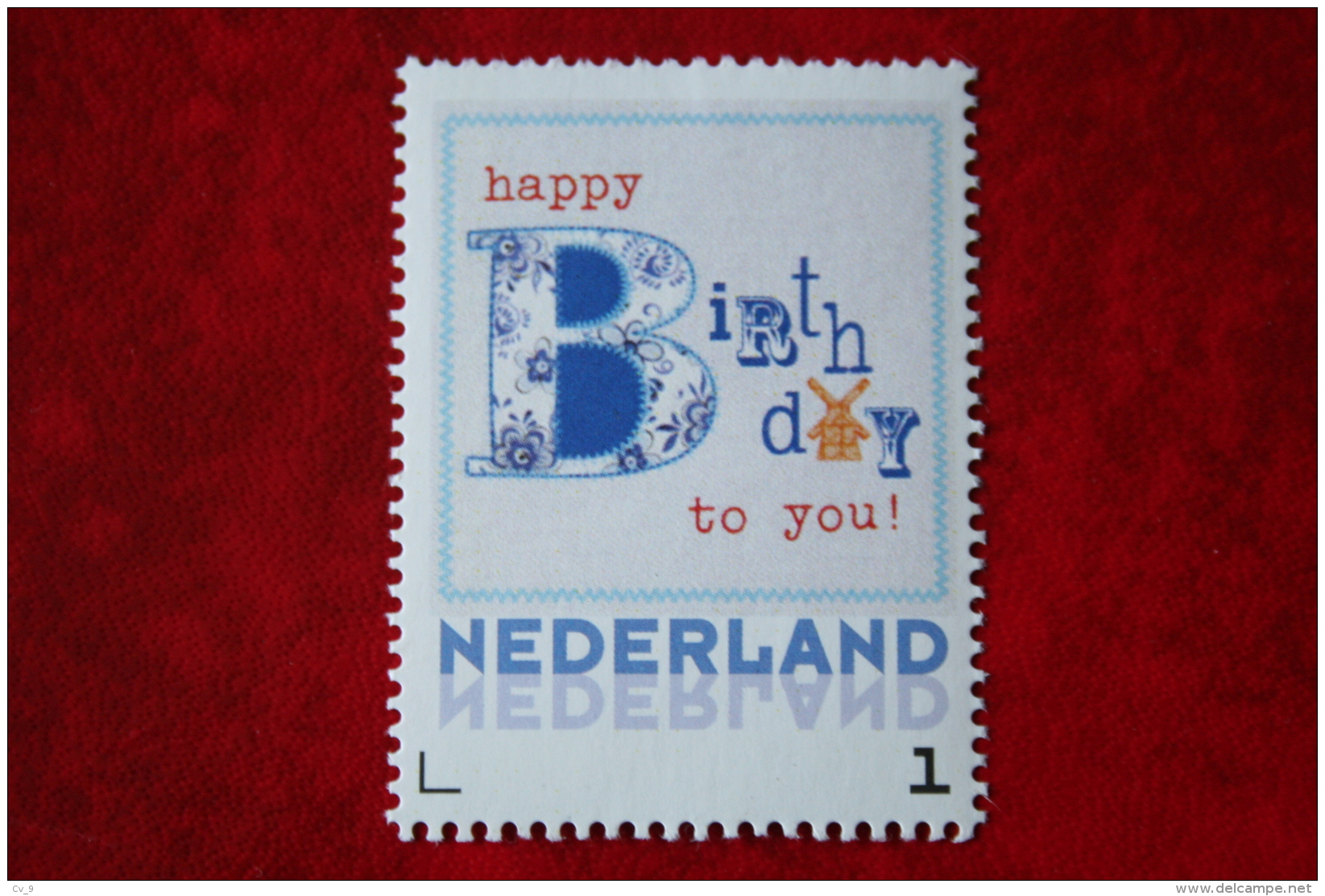 Hapy Birthday HALLMARK Persoonlijke Postzegel POSTFRIS / MNH ** NEDERLAND / NIEDERLANDE - Timbres Personnalisés