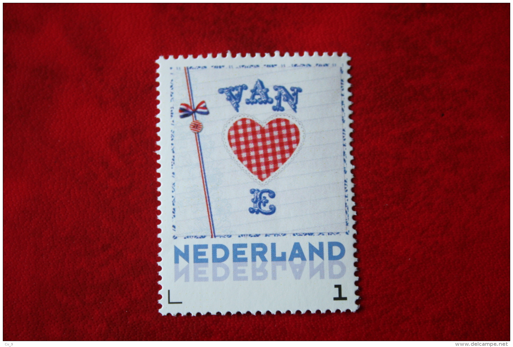 Hart Heart Herz HALLMARK Persoonlijke Postzegel 2013 POSTFRIS / MNH ** NEDERLAND / NIEDERLANDE - Timbres Personnalisés