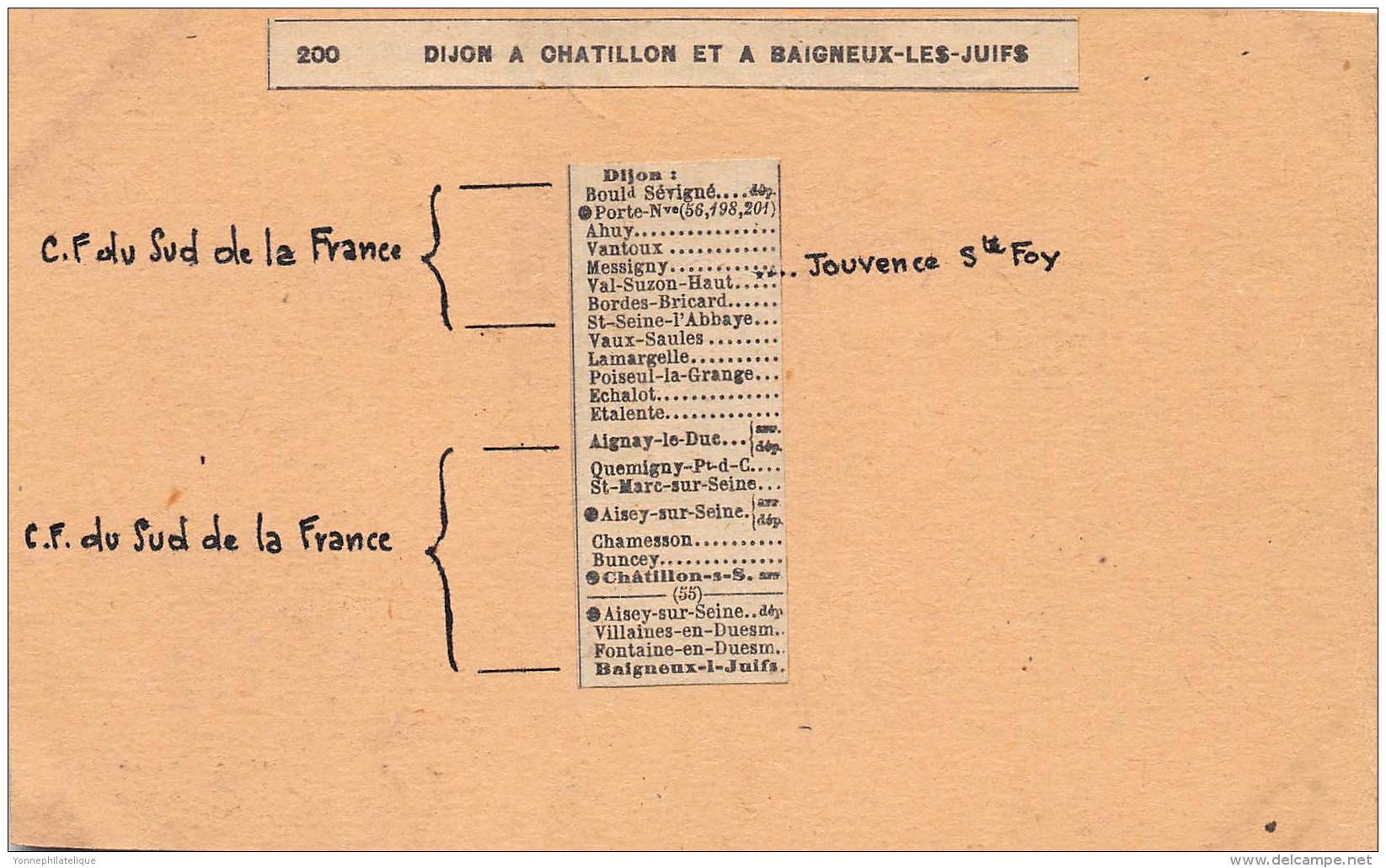 21 - Côte D' Or - Aignay Le Duc - Gare - Ligne Dijon à Chatillon Et à Baigneux Les Juifs - Aignay Le Duc