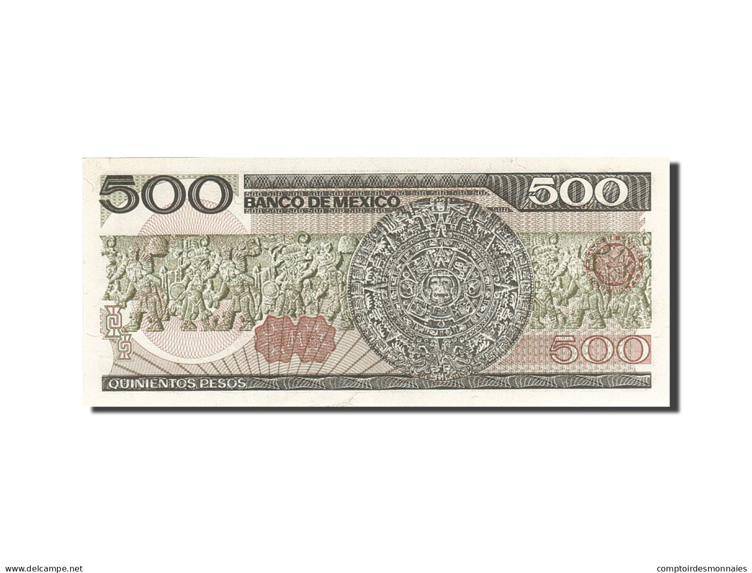 Billet, Mexique, 500 Pesos, 1983-1984, 1984-08-07, KM:79b, NEUF - Mexique