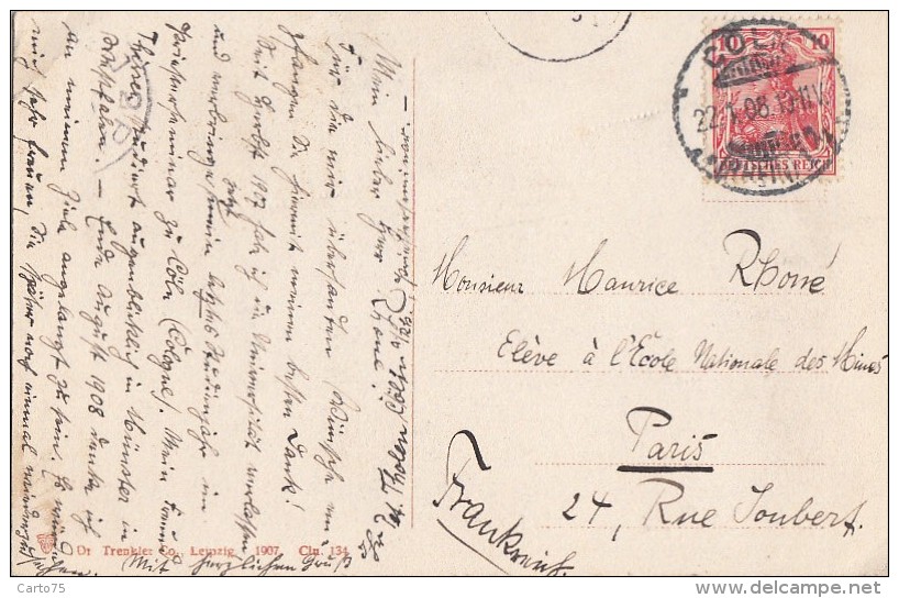 Allemagne - Cöln Köln - Eigelsteinertor Mit Blick In Die Neusserstrasse - Postmarked 1908 - Koeln