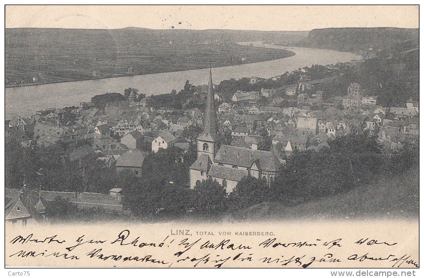 Autriche - Linz - Total Vom Kaiserberg - Postmarked 1908 - Linz