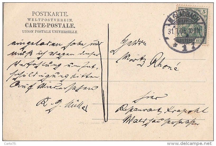 Autriche - Linz - Total Vom Kaiserberg - Postmarked 1908 - Linz