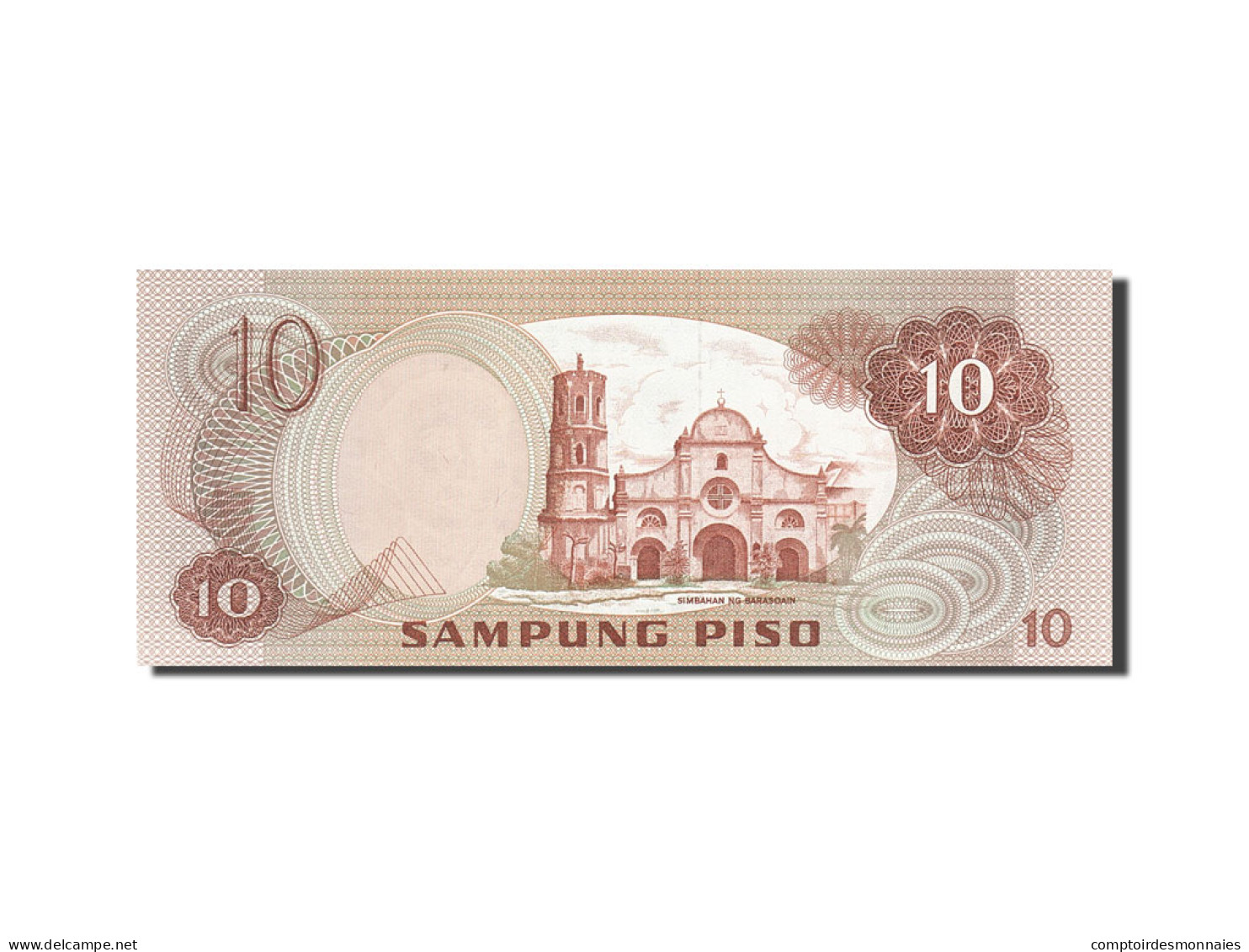 Billet, Philippines, 10 Piso, 1978, Undated, KM:161b, SPL - Philippines