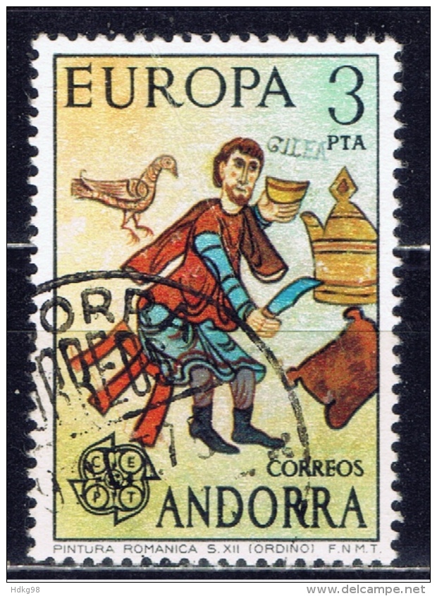 ANDE+ Andorra 1975 Mi 96 EUROPA - Used Stamps